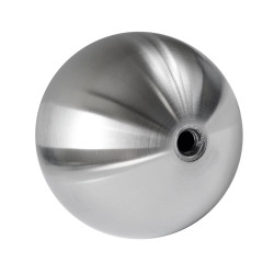 Guľa dutá so závitom M8 / ø 70 mm, brúsená nerez AISI 304 Guľa dutá so závitom M8 / ø 70 mm, brúsená nerez AISI 304